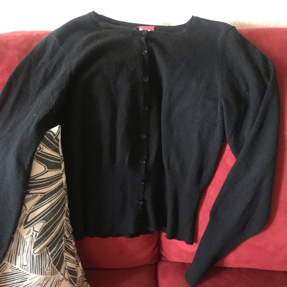 Cashmere silk cardigan sweater - Picture 1 of 4